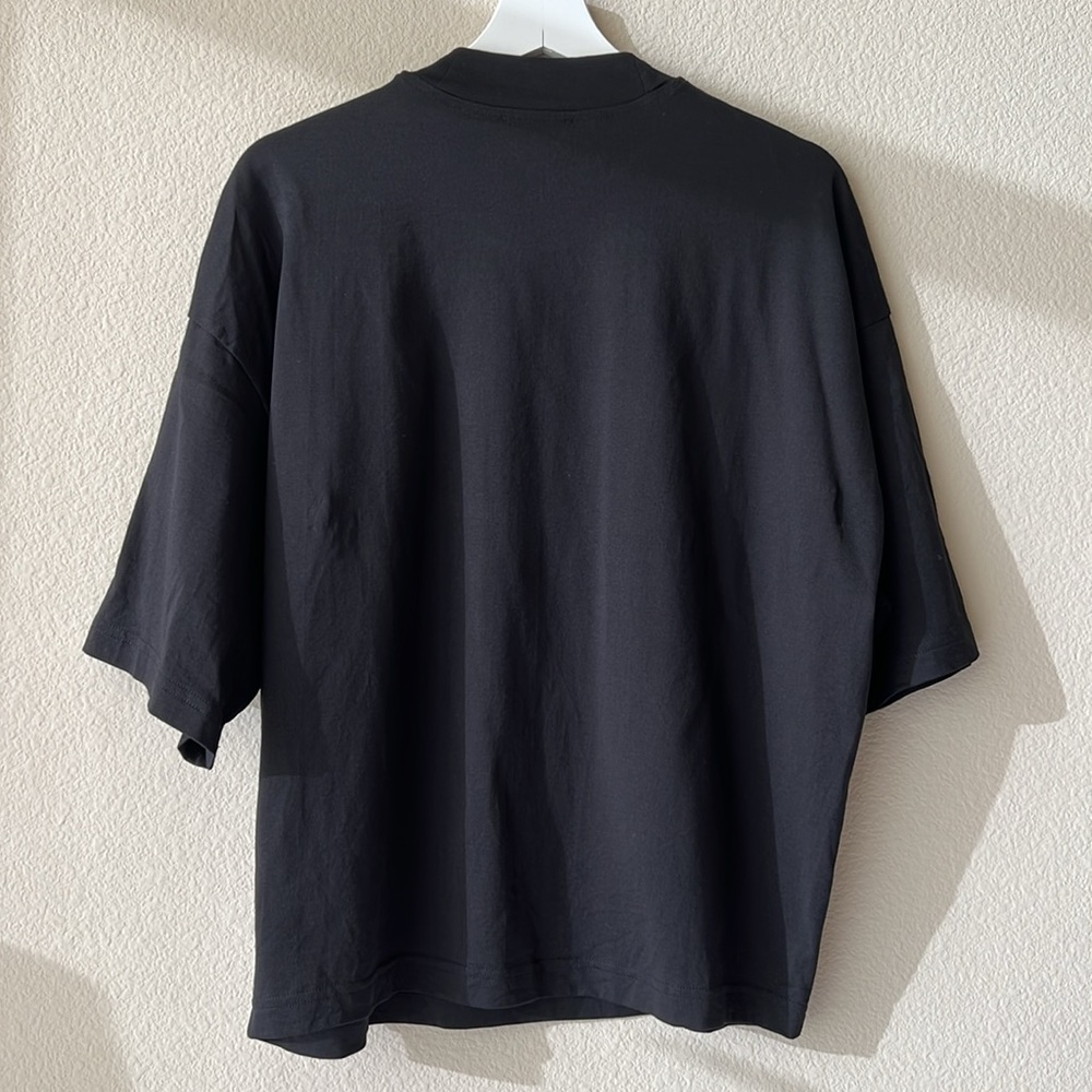 COS Black Oversized Short Sleeve Tee - Picture 6 of 11